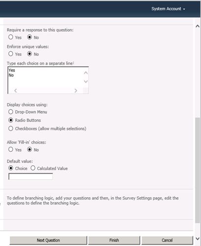 Click on next question
